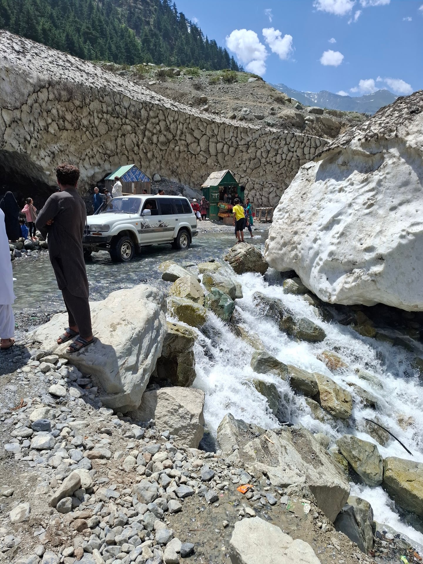 Bassin Himal Waterfall in upper Swat