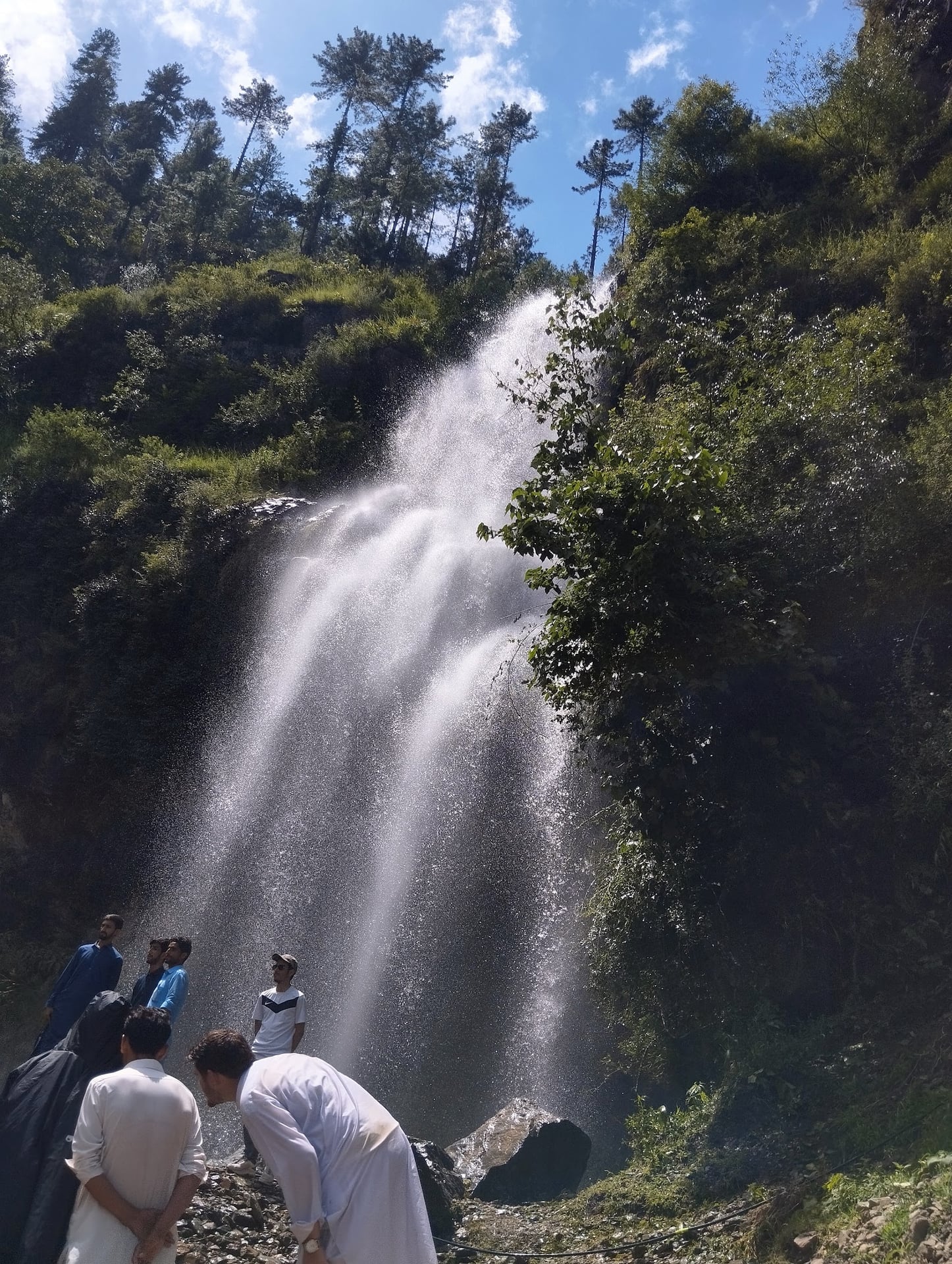 Charr Tangay Waterfall near Mingora Swat