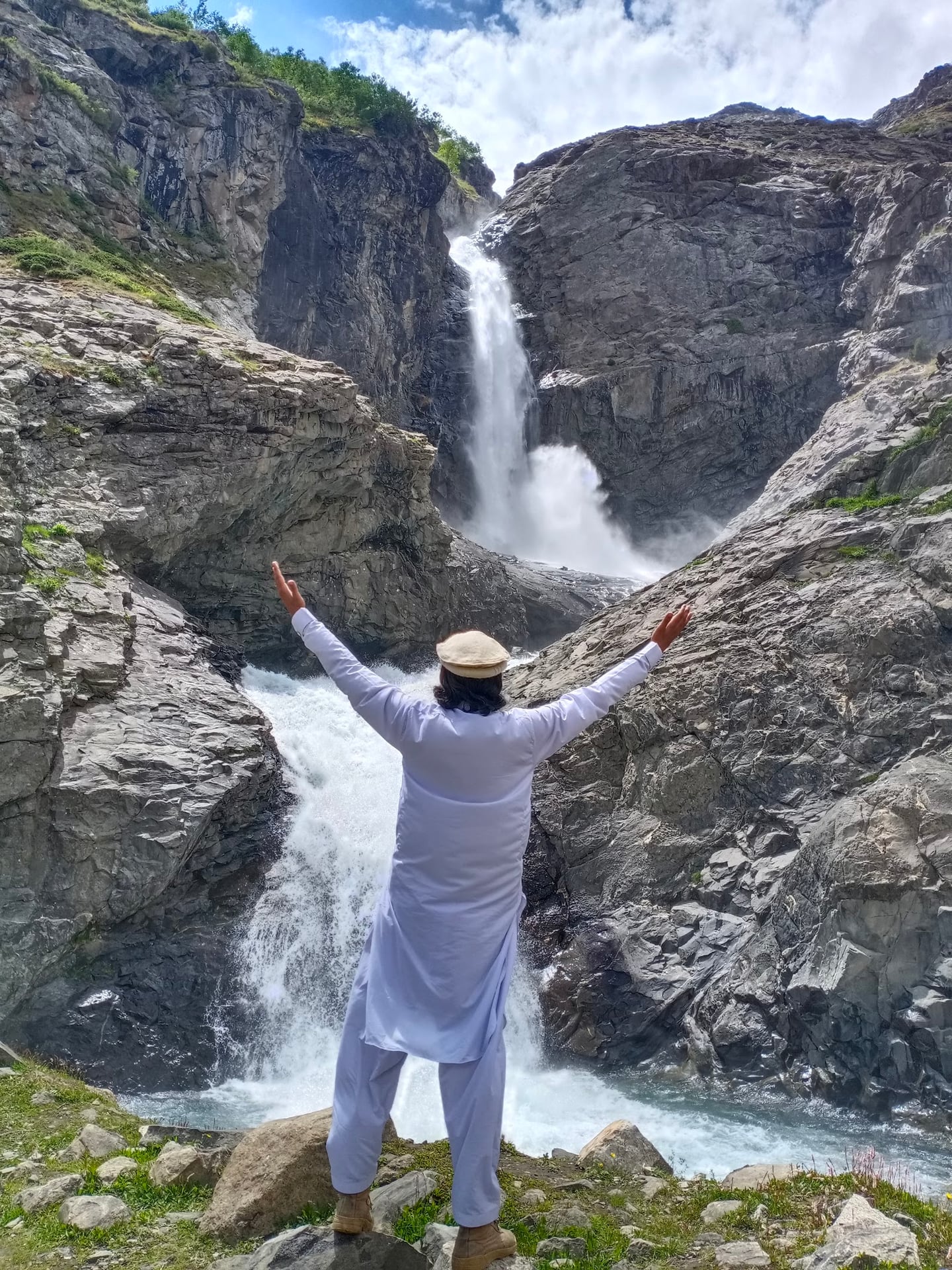 Donchar Gul Waterfall near Bahrain Swat