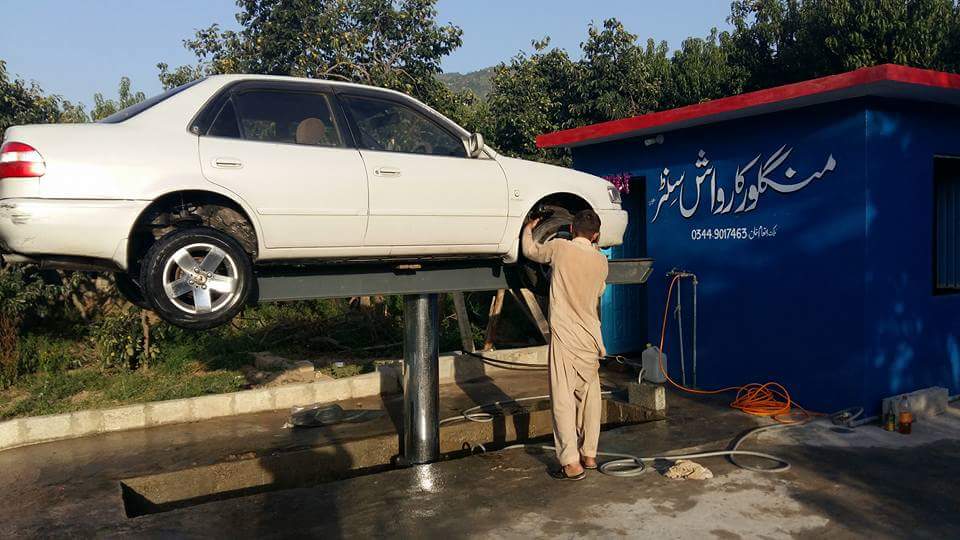 Manglawar car wash