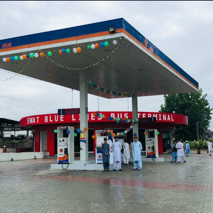 Swat blue lines Filling Station And Bus Terminal photo 4